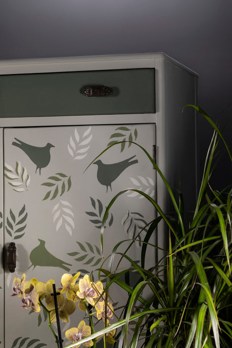 Bird and leaf Cupboard