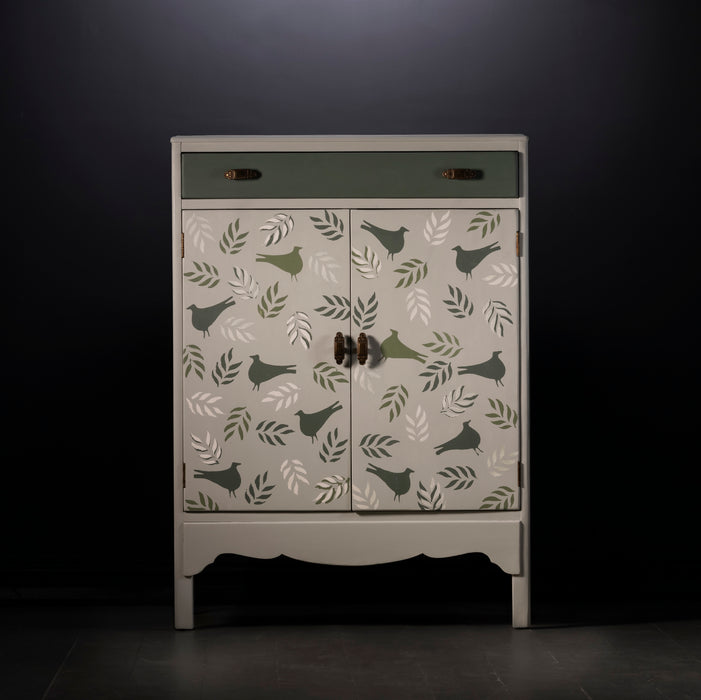 Bird and leaf Cupboard