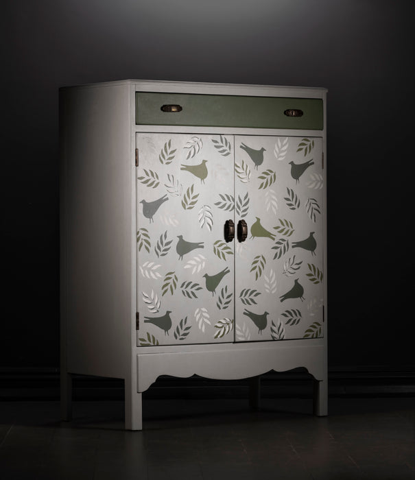 Bird and leaf Cupboard